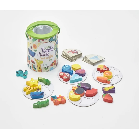 Vilac Touch And Find Game + Bingo 2 Vilac Touch And Find Game + Bingo - Image 2