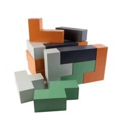 Outdoor Wooden Puzzle Blocks From Hope