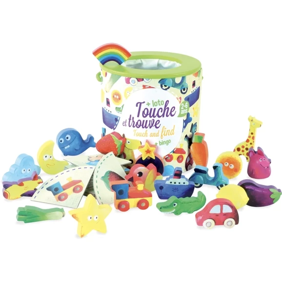 Vilac Touch And Find Game + Bingo 1 Vilac Touch And Find Game + Bingo