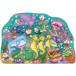 Orchard Toys Shaped Floor Puzzles - Pack Of 5 -Children Toy Shop 29420Mermaid20Fun PUZZLE WEB 0kmmJnfft0
