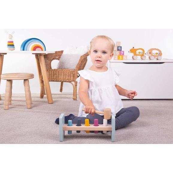 Bigjigs Toys Hammer Bench 6 Bigjigs Toys Hammer Bench - Image 6