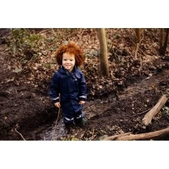 Muddy Puddles Rainy Day Jacket Recycled Navy