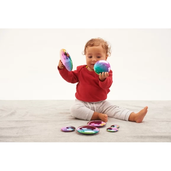 TickiT Sensory Reflective Colour Burst Buttons 2 TickiT Sensory Reflective Colour Burst Buttons - Image 2