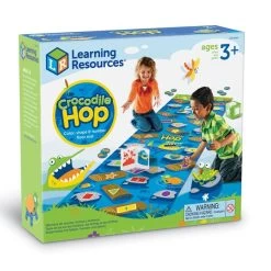 Learning Resources Crocodile Hop Floor Game 5 Learning Resources Crocodile Hop Floor Game -Children Toy Shop 9544 CrocHop BOX rt sh web u5uua1F 0E