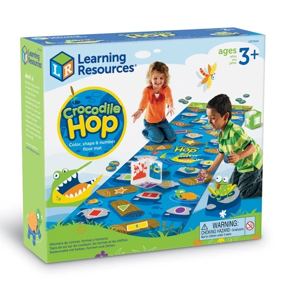 Learning Resources Crocodile Hop Floor Game 3 Learning Resources Crocodile Hop Floor Game - Image 3