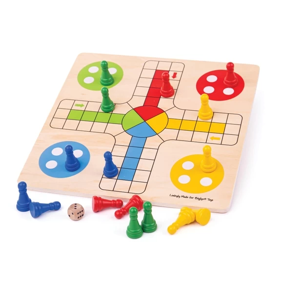 Bigjigs Toys Traditional Ludo 1 Bigjigs Toys Traditional Ludo