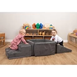 Soft Play Ball Pool Climbing Trail Set Of 3 Faux Suede From Hope -Children Toy Shop Ball Pit 8 LoC qr8cvU
