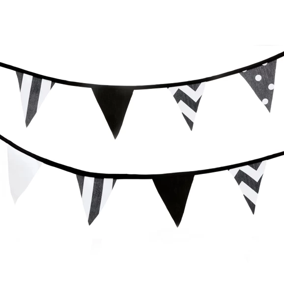 Black And White Bunting From Hope Education 1 Black And White Bunting From Hope Education