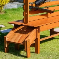 Outdoor STEM Table And Slide -Children Toy Shop C3092 outdoor stem table and slide img03