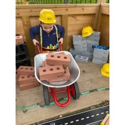 Pretend Foam Breeze Blocks From Hope Education - Pack Of 20 -Children Toy Shop Construction20Wheel20Barrow xkrTpCpfZ0