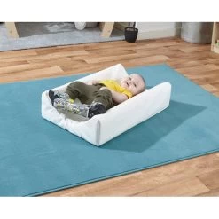 Curved Changing Mat - Cream