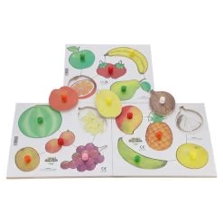 Just Jigsaws Fruit Peg Puzzles