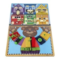 Melissa & Doug Latches And Basic Skills Boards