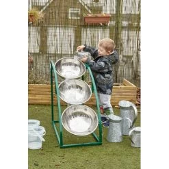 Curved Tumbling Waterfall From Hope