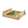 Rectangular Sandpit With Folding Lid