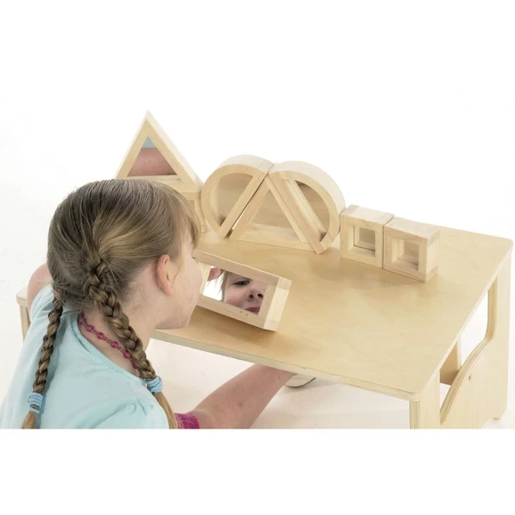 TickiT Large Mirror Block Set - Pack Of 8 3 TickiT Large Mirror Block Set - Pack Of 8 - Image 3