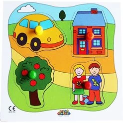 Just Jigsaws Early Years Peg Puzzles -Children Toy Shop HE1371559 145329 2