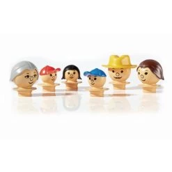 Mobilo® People Figures With White Skin