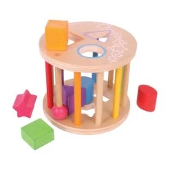 Bigjigs Toys First Rolling Shape Sorter