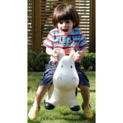 HappyHopperz® White Cow -Children Toy Shop HE1490744 152162 ASC OUT I01