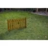 Outdoor Double Picket Fence Panel