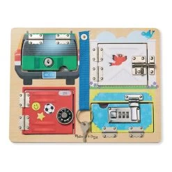 Melissa & Doug Lock And Latch Board