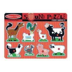 Melissa & Doug Farm Sound Puzzle
