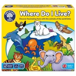 Orchard Toys Where Do I Live? Game