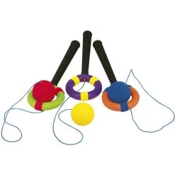 Foam Swing Ball And Hoops - Multi - Pack Of 3