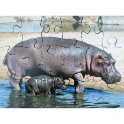 Just Jigsaws Wild Animals And Their Young -Children Toy Shop HE1765210 1423520 HOP JAG I02