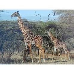 Just Jigsaws Wild Animals And Their Young -Children Toy Shop HE1765210 1423520 HOP JAG I06