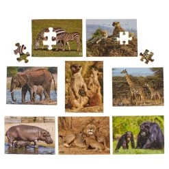 Just Jigsaws Wild Animals And Their Young