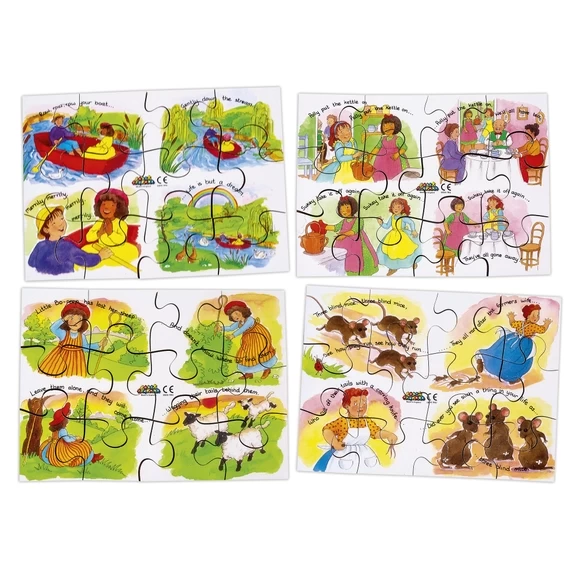 Just Jigsaws Nursery Rhyme Jigsaws - Set 3 1 Just Jigsaws Nursery Rhyme Jigsaws - Set 3