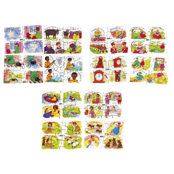 Just Jigsaws Nursery Rhyme Jigsaws - Special Offer Pack 1 Just Jigsaws Nursery Rhyme Jigsaws - Special Offer Pack