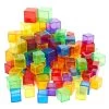 Translucent Coloured Blocks From Hope Education - Pack Of 90