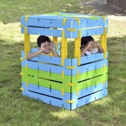 Constructa Den - 76 Pieces -Children Toy Shop HE1810472 1426701 HOP BAT W03