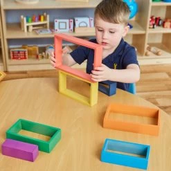 TickiT Rainbow Architect Rectangles -Children Toy Shop HE1813334 1426572 HOP BAT P01