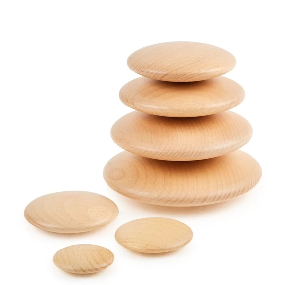 TickiT Natural Wooden Buttons 2 TickiT Natural Wooden Buttons - Image 2