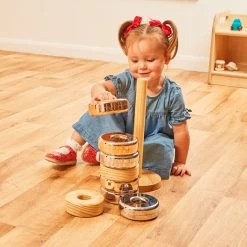 Discovery Stacking Tower From Hope Education 14 Discovery Stacking Tower From Hope Education -Children Toy Shop HE1813530 1426525 HOP BAT I05