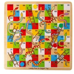 Bigjigs Toys Snakes And Ladders -Children Toy Shop HE1816509 1426774 2