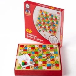Bigjigs Toys Snakes And Ladders -Children Toy Shop HE1816509 1426774 4