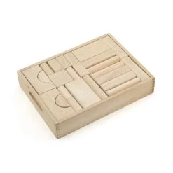 Unit Blocks Set Of 3 Trays Offer - Pack Of 136 -Children Toy Shop HE1822216 1427376 HOP CON W01 1