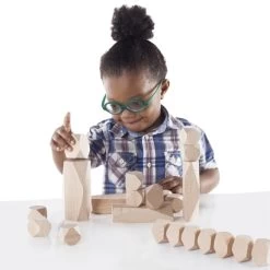 Guidecraft Wood Stackers Standing Stones - 20 Pieces 11 Guidecraft Wood Stackers Standing Stones - 20 Pieces -Children Toy Shop HE1822394 1427901 HOP CON I01