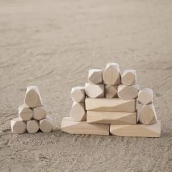 Guidecraft Wood Stackers Standing Stones - 20 Pieces 14 Guidecraft Wood Stackers Standing Stones - 20 Pieces -Children Toy Shop HE1822394 1427901 HOP CON I12