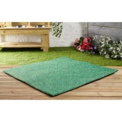 Indoor/Outdoor Mat - Grass Design -Children Toy Shop HE1826883 1427828 HOP OUT I03