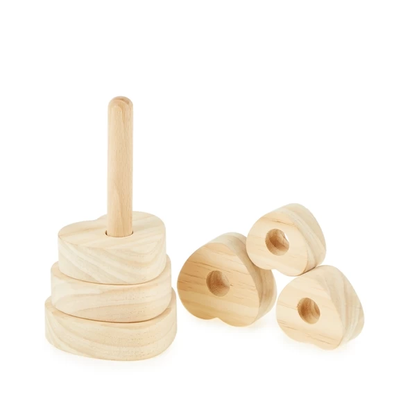Small Wooden Heart Stacker From Hope Education 1 Small Wooden Heart Stacker From Hope Education