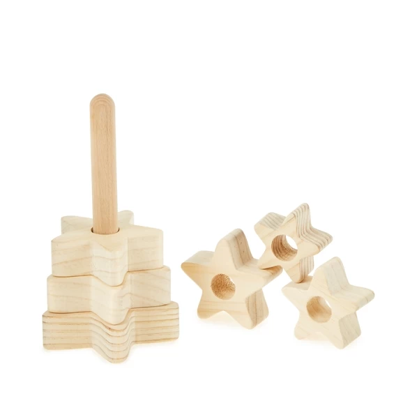 Small Wooden Star Stacker From Hope Education 1 Small Wooden Star Stacker From Hope Education