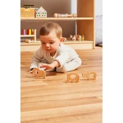 Wooden Grasping Toys - Wild Animals From Hope Education -Children Toy Shop HE1826906 1427719 HOP BAT I02