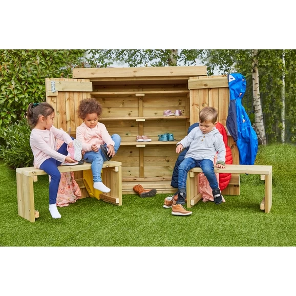 Coat And Wellie Storage Shed 2 Coat And Wellie Storage Shed - Image 2