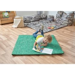Indoor/Outdoor Mat - Grass Design -Children Toy Shop HE1827983 1427828 HOP OUT I02